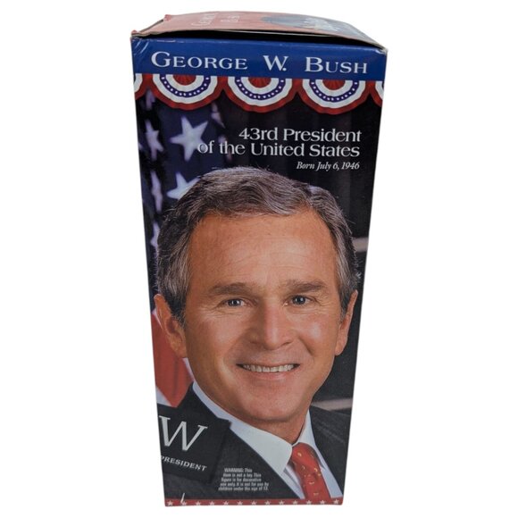 Royal Bobbles Bobblehead US Presidents George W. Bush Collectible 2014 - Picture 8 of 12